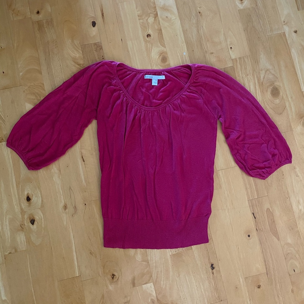 Old Navy cotton/acrylic thin sweater